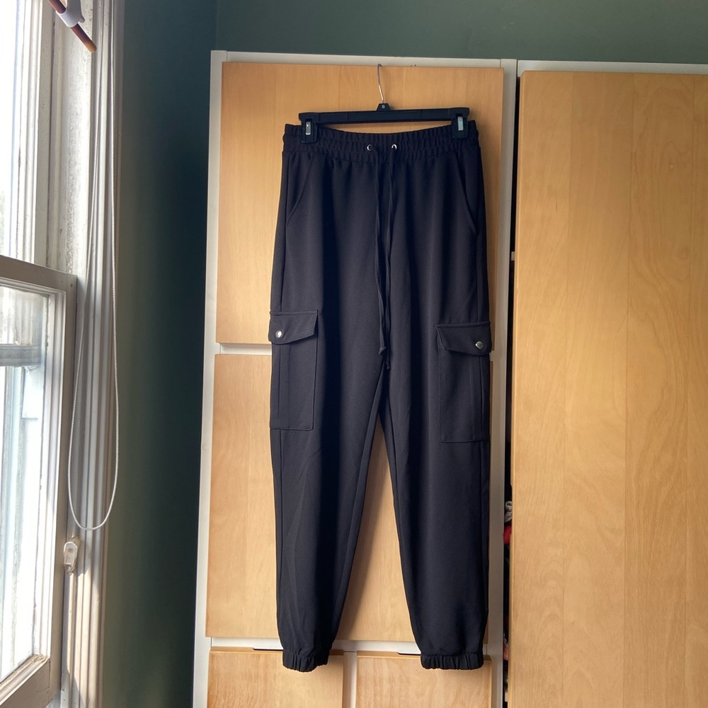 Black joggers